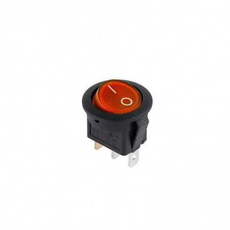 Buton cu Led Rosu 23mm-220V / 3C
