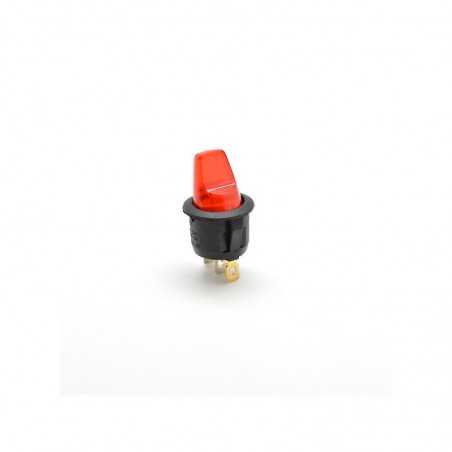Buton Basculant Maneta cu Led Rosu