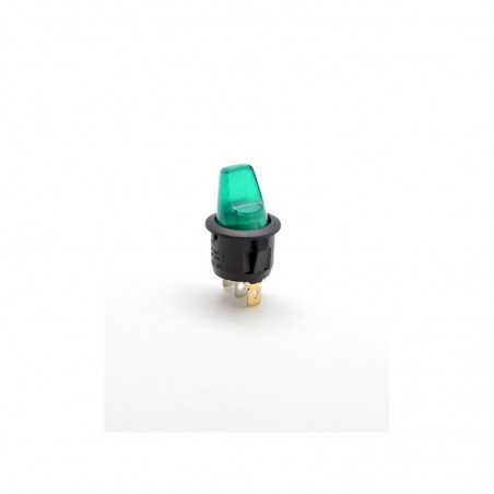 Buton Basculant Maneta cu Led Verde