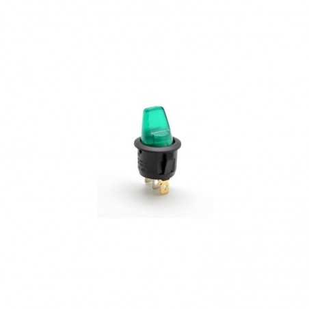 Buton Basculant Maneta cu Led Verde