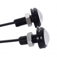 Led Auto 18mm / 12V-9W / GALBEN, 2 Buc/Set
