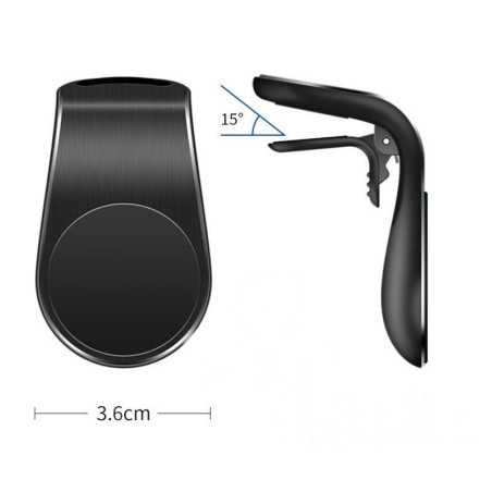 Suport Auto Magnetic Pentru Telefon GPS Prindere Pe Ventilatie Car Holder F3
