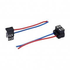 Set 2 Mufe H7 Ceramice pentru Becuri Auto cu Fire de 10 cm