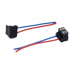 Set 2 Mufe H7 Ceramice pentru Becuri Auto cu Fire de 10 cm