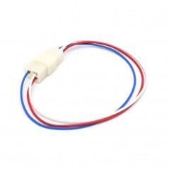 Conector Auto Mama-Tata 3 Pini cu Fire 30 cm, Papuci 6,3 mm