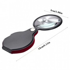 Lupa de Mana cu Husa MG-86034
