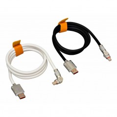 Cablu Super Fast 120W Usb Micro V8 - Alb/Negru CA-8831