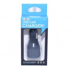 Incarcator Auto 2 x Usb 3.0/D-15, Negru