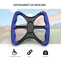 Dispozitiv pentru Ridicare, Ajutor Varstnici, din Plastic, Maner Ergonomic, 200 kg, Albastru