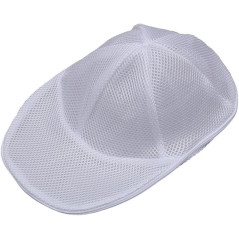 Husa de Spalare Sapca, pentru Masina de Spalat, din Poliester, Circumferinta 53 cm, cu Fermoar, Alb