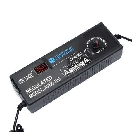 Alimentator Reglabil 9-36V DC 3A cu Afisaj Digital, Mufa 5,5x2,1mm