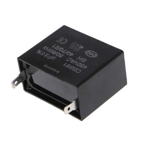 Condensator Dreptunghi Pornire Motor 2C 450V - 3uf