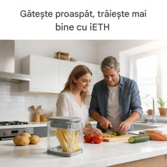 Dispozitiv 4 în 1 pentru tăiat cartofi pai, legume și fructe, cu lame interschimbabile