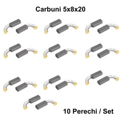 Perii Colectoare Carbuni 5x8x20 - o / 10Set/Punga