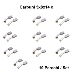 Perii Colectoare Carbuni 5x8x14 - o / 10Set/Punga