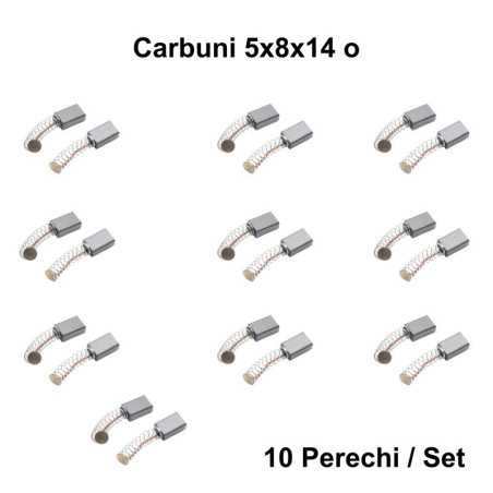 Perii Colectoare Carbuni 5x8x14 - o / 10Set/Punga