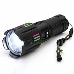 Lanterna Profesionala Laser LED Cree cu Zoom, 9 Moduri, COB XA-G28 si Acumulator Li-Ion 45650