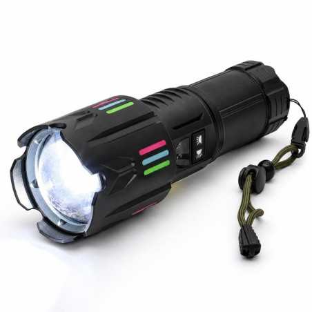 Lanterna Profesionala Laser LED Cree cu Zoom, 9 Moduri, COB XA-G28 si Acumulator Li-Ion 45650