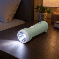 Lanterna LED 3W cu Acumulator 500mAh si Incarcare la Priza PM-8110