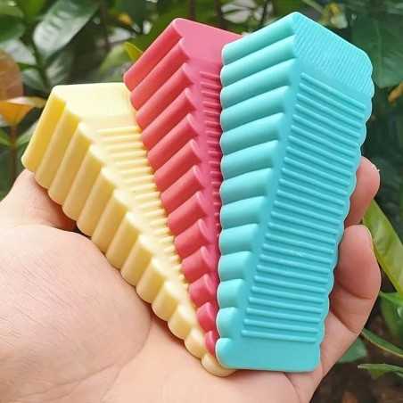 Opritor de Ușă din Silicon Antiderapant, 95 × 40 × 28 mm