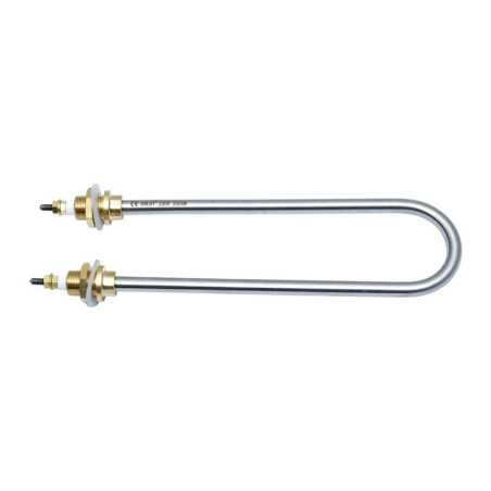 Rezistenta Electrica 2000W din Inox, Tip U 180x60mm, Filet M14, Tub Ø8mm, 220V