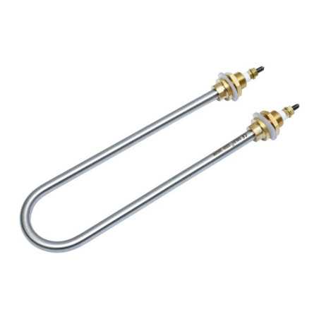 Rezistenta Electrica 2000W din Inox, Tip U 180x60mm, Filet M14, Tub Ø8mm, 220V