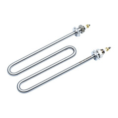 Rezistenta Electrica 1500W din Inox, Tip M 180x83mm, Filet M14, Tub Ø8mm, 220V