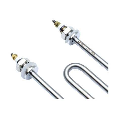 Rezistenta Electrica 1500W din Inox, Tip M 180x83mm, Filet M14, Tub Ø8mm, 220V