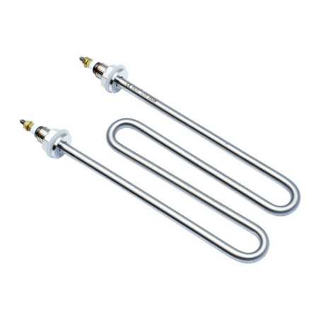 Rezistenta Electrica 2500W din Inox, Tip M 180x83mm, Filet M14, Tub Ø8mm, 220V