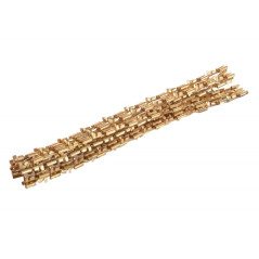 Papuc electric mamă din alamă pentru bară, 4,8 mm – set 100 bucăți