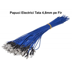 Papuc Electric 4,8mm Tata cu Fir 100buc/set