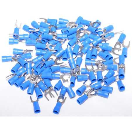 Papuc Electric tip Furca ø 5mm Albastru ,100Buc/Set