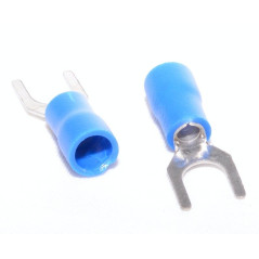 Papuc Electric tip Furca ø 5mm Albastru ,100Buc/Set