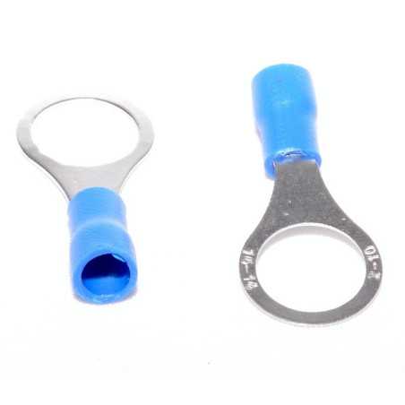 Papuc Electric Izolat Albastru tip Inel ø 10mm ,100Buc/Set