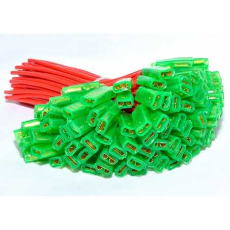Papuc Electric 6,3mm Mama cu Fir 100buc/set