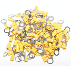 Papuc Electric Izolat Galben tip Inel ø10mm,100B/Set