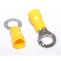 Papuc Electric Izolat Galben tip Inel ø 6mm,100B/Set