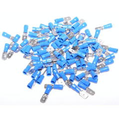 Papuc Electric Albastru Tata 6,3mm ,100buc/set