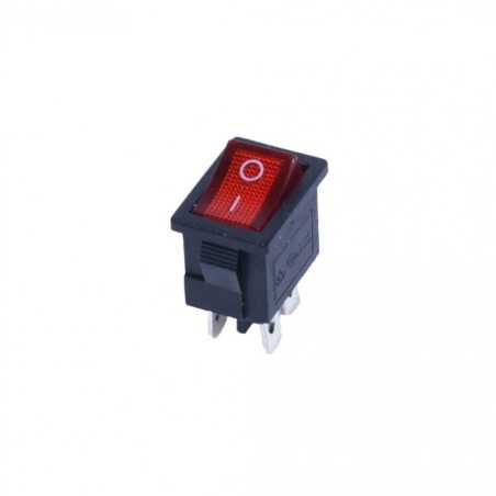 Intrerupator Mic IRS 220V Led Rosu 4P