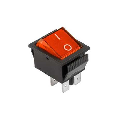 Intrerupator IRS Lat Rosu KCD4 15A-250V