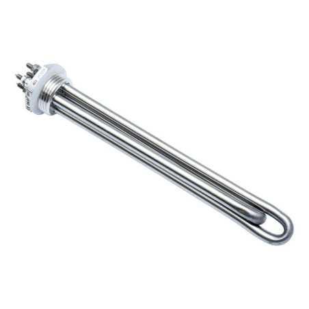 Rezistenta Solara 48V din Inox pentru Boiler 2x300W, DN25, L200mm, R172