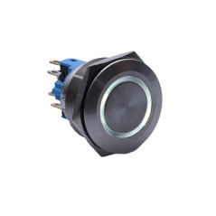 Push Buton 22mm/24V Led Alb