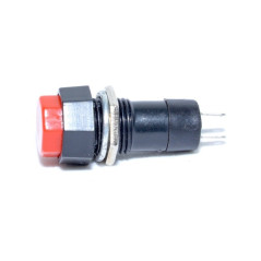 Push Buton Octagonal cu Retinere 12x37mm