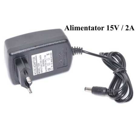 Alimentator Electric Stabilizat AC/DC, 220V-15V/2A