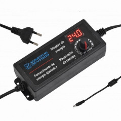 Alimentator Reglabil 3-24V DC 3A cu Afisaj Digital, Mufa 2,1mm