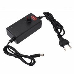 Alimentator Reglabil 3-12V DC 2A cu Afisaj Digital, Mufa 2,1mm