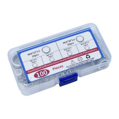 Saibe din Aluminiu, Set 100 Buc, M6, M8, M10, M12, M14, M16
