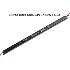 Sursa de Alimentare 24V-150W / 6,2A - Ultra Slim Black