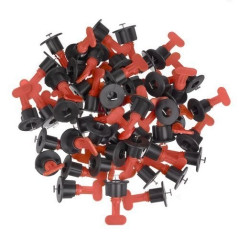 Set 50 Tije Metalice Reutilizabile Smart Metal pentru Nivelare Gresie și Faianță, Rost de la 1,5 mm