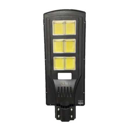 Lampa Stradala Cu 6 COB-uri 90W Senzor De Miscare Si Panou Solar + Telecomanda